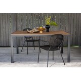 Venture Home Break pravokutni vrtni blagovaonski stol 150 &amp;times; 90 cm, tamnosivi Slike