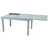 Garden Pleasure Vrtni blagovaonski stol sa staklenom pločom 90x135 cm Lola - | shoptok.hr