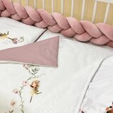 Baby Textil komplet posteljina za krevetac 6u1 Bambi Roze | ePonuda.com