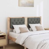  Uzglavlje Ostalo smeđe i tamnosivo 120 cm Masivna borovina | shoptok.hr