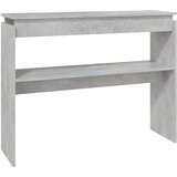  Konzolni stol boja betona 102 x 30 x 80 cm konstruirano drvo | Eponuda.ba