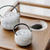 S|P Collection Crno-bijeli čajnik od lijevanog željeza s cjedilom 350 ml Sencha – | shoptok.hr