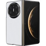 AVIZAR Karbonsko ohišje za Huawei Mate X6 Silikon Contour Tkano usnje, Bela, (5000016117) | Shoptok.si