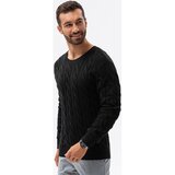 Ombre Puloverji Moški pulover (E195BLACK) pisana | Shoptok.si