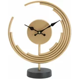 Mauro Ferretti Namizna ura v zlatem dekorju Mauro Ferretti Moon