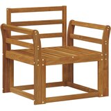 Set vanjskih sofa Čvrsto drvo akacije Prirodna | shoptok.hr