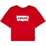 Levi's Majice s kratkimi rokavi LIGHT BRIGHT CROPPED TEE Rdeča Cene
