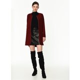 Dewberry Z6603 LADIES' COAT-BURGUNDY | shoptok.hr