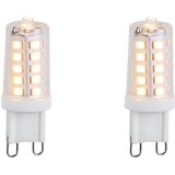 LUEDD Set van 2 G9 dimbare LED lampen 3W 250 lm 3000K cene