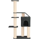  Mačje drvo s sisalnim postoljima za grebanje Tamnosiva 183 cm | shoptok.hr