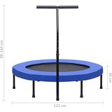  Trampolin za vježbanje s ručkom i sigurnosnim jastučićem 122 cm | shoptok.hr