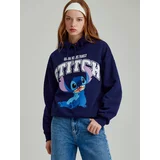 House - Majica s kapuljačom Lilo & Stitch - Plava