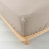 Douceur d intérieur Bež plahta s gumom od muslina 160x200 cm Angelia – | shoptok.hr