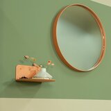 Spinder Design Rožnato-oranžna kovinska polica 30 cm Flex – | Shoptok.si