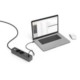 Hama 00223188 razdelilna letev s stikalom sivo-črna vtičnica 1 kos, (20457825) | Shoptok.si