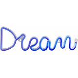  LED neonska zidna dekoracija DREAM LED/3W/3xAA USB plava | Eponuda.com