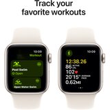 Apple Watch SE 2024 GPS 40mm S/M kucište MXEF3QF/A Aluminij Polarstern sportska narukvica Polarstern | shoptok.hr