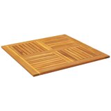 Stolna ploča 90x90x2,2 cm četvrtasta od masivnog drva bagrema | Eponuda.com