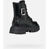 Geox Black Girls Ankle Boots Maquinnens - Girls | Shoptok.si