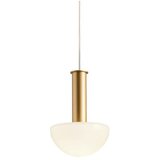  Redo 01-2474 - Visilica na sajli LUMIEN 1xG9/10W/230V prečnik 13 cm zlatna/bela | Eponuda.com