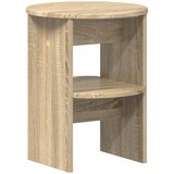  Pomoćni ormarić 2 pcs Sonoma hrast Ø40 x 50 cm | shoptok.hr