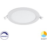 Braytron Ugradni LED panel BRY-SMD-CRP-12W-KRUG-DIMABILNI-8INC-BELI-3U1 Cene