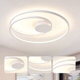  Brilagi - LED prigušiva plafonjera TWISTER LED/75W/230V Ø 70 cm bela + daljinski upravljač | Eponuda.com