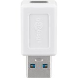 Goobay adapter USB-A 3.0 na USB-C, 15 W, bela Cene