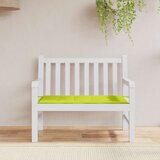  Jastuk za vrtnu klupu jarkozeleni 100x50x3 cm od tkanine Oxford | shoptok.hr