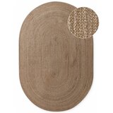 Hanse Home Obostrani/ručno rađen juten tepih u tamnoj prirodnoj boji 160x230 cm Braided – | shoptok.hr