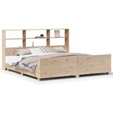 vidaXL Okvir kreveta bez madraca 180 x 200 cm od masivne borovine | shoptok.hr
