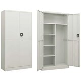 vidaXL ormarić s ključem svjetlosivi 90 x 40 x 180 cm čelični Cijene