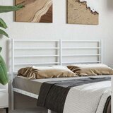  Metalno uzglavlje bijelo 135 cm | shoptok.hr