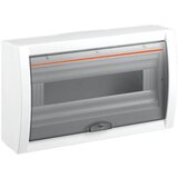 VIKO_PANASONIC VIKO PANASONIC Hišna razdelilna omarica VIKO nadometna 18M bela-transparentno siva | Shoptok.si