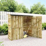  Lopa za vrtno orodje iz impregnirane borovine 182x76x175 cm | Shoptok.si