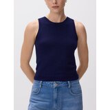 Reserved Prsluk od vune - mornarsko plava | shoptok.hr