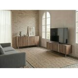 Marckeric TV omarica v hrastovem dekorju v naravni barvi 140x54x35,5 cm Lucile – | Shoptok.si