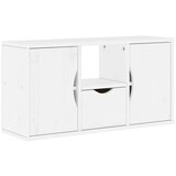 Furnova TV omarica s predalom "ODDA" bela 79x24x40 cm masivni les bor, (21922531) | Shoptok.si