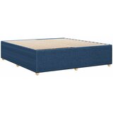  Okvir za krevet bez madraca plavi 200x200 cm od tkanine | Eponuda.com