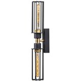 Opviq lights Črna/v zlati barvi stenska svetilka ø 8 cm Fellini – | Shoptok.si