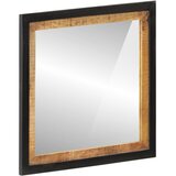  Kupaonsko ogledalo 55x1x60 cm od stakla i masivnog drva manga | shoptok.hr
