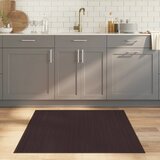  Tepih kvadratni tamnosmeđi 100 x 100 cm od bambusa | shoptok.hr
