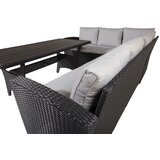 Venture Home Bentwood kutna vrtna lounge garnitura, crna | shoptok.hr