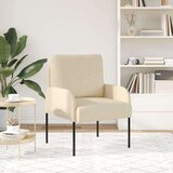  Sofe s jastukom 55cm Krema Šperploča - Krema 55 cm | shoptok.hr