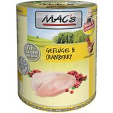 MAC's MAC´s Cat 6 x 400 g - Perutnina & brusnice Cene