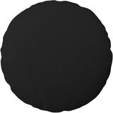  Presvlaka za jastuk 6 kom. HEERLEN Crna Promjer 60 cm Tkanina - Crna Promjer 60 cm 6 | shoptok.hr