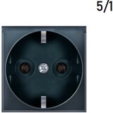 Aling Priključnica crna PP E-2M šuho sa transparentnim poklopcem 5/1 74153.E1T EXPERIENCE Cene