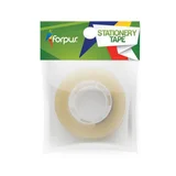  Selotejp Forpus 19 mm x 33 m, prozoren
