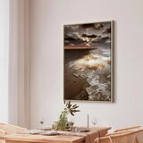  Slika - Present Distraction (1 Part) Vertical 40x60 U prirodnom drvenom okviru | shoptok.hr