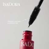 IsaDora Build Up Mascara Extra Volume maskara za ekstra volumen odtenek 01 Super Black 10 ml | Shoptok.si